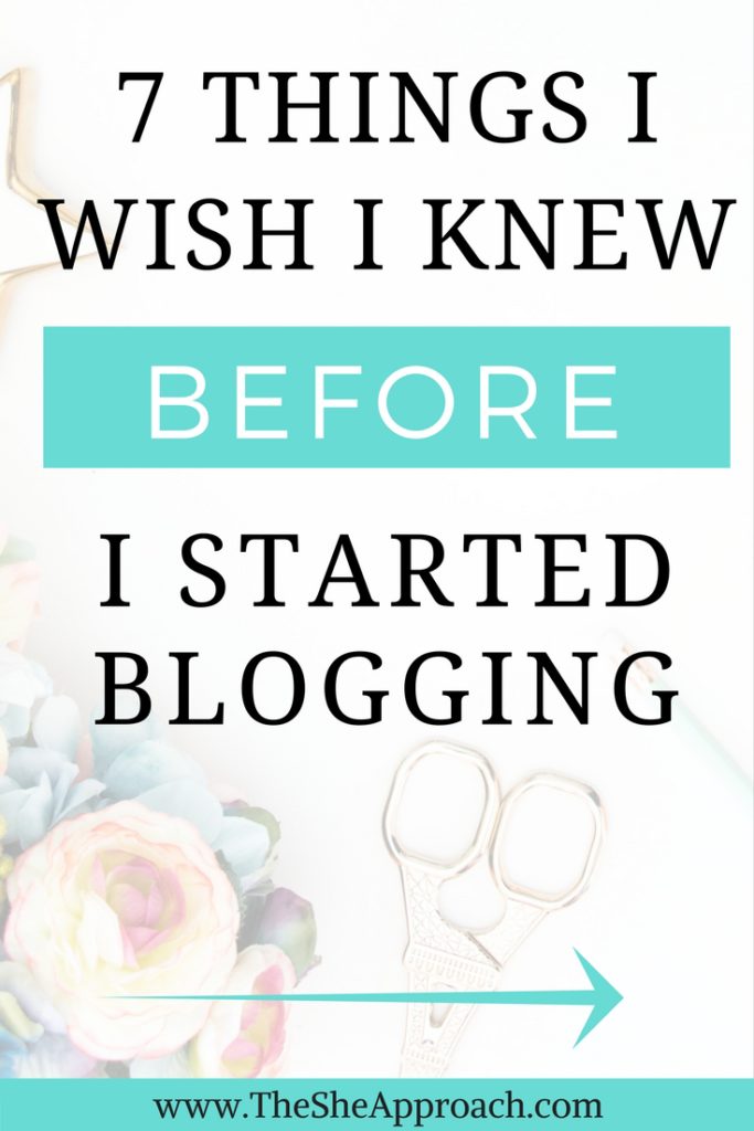 Interested in starting your own blog? Here are 7 things I learnt from my own experience and 7 things that you need to know before you start a blog! #startablog #bloggingtips Read my blog post to find out more!