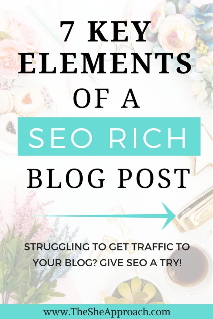 Not familiar with SEO but want to rank on Google and be found by search engines? Learn how to craft an SEO friendly blog posts in 7 easy steps! seo tips for bloggers. 