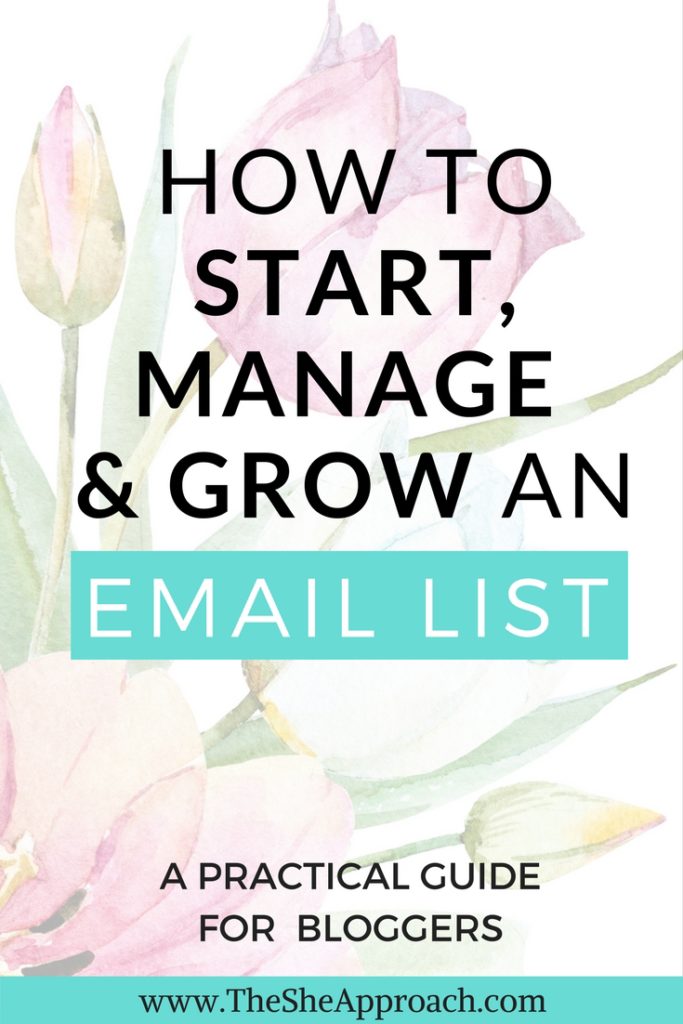 Interested to know how you can Start, Manage And Grow An Email List for your blog? Read my best email marketing tips, learn how to start an email list and what to send it in order to grow your audience!